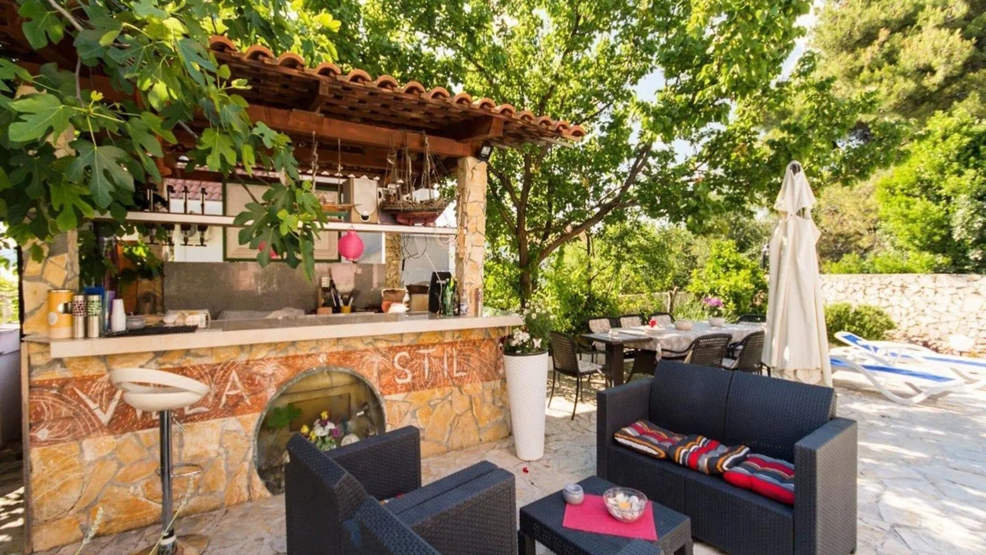 Villa Stil - Studio Apartment With Balcony And Sea View 201 Trogir