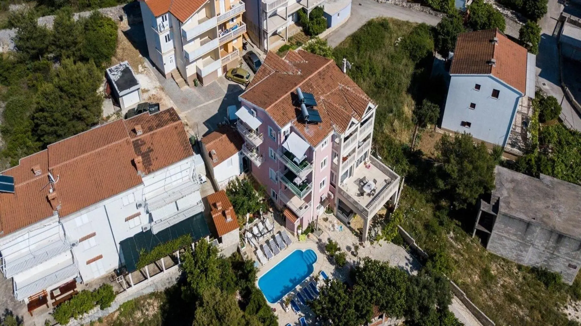 Villa Stil - Studio Apartment With Balcony And Sea View 201 Trogir